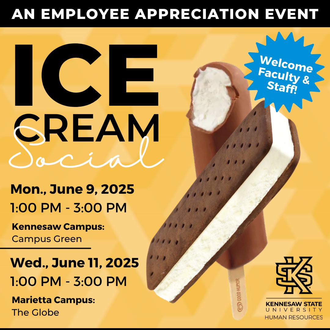 picture of icecream bars advertisting the Ice Cream Socials