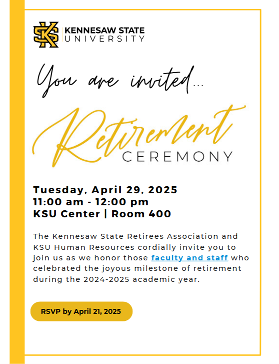 invitation to retirement ceremony