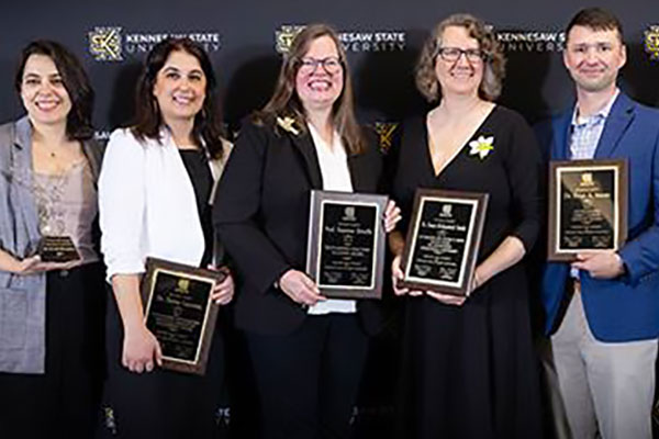 faculty award winners