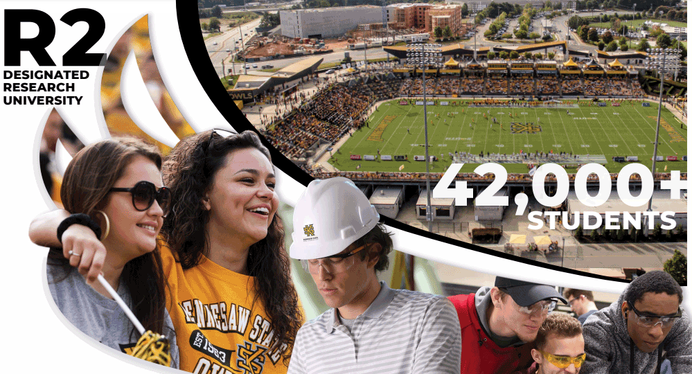 ksu is an r2 designated research university with 42,000+ students
