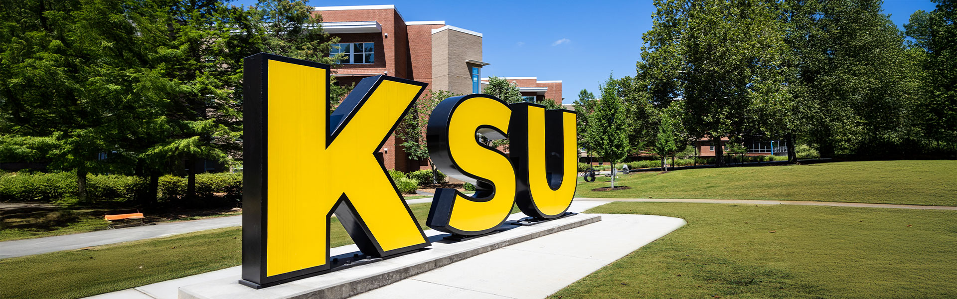 ksu sign on campus.