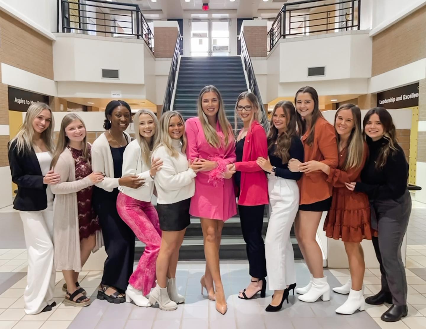 Phi Mu group photo