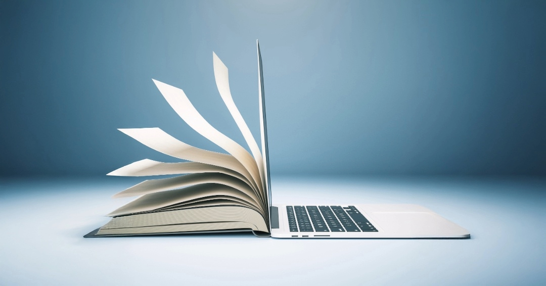 open laptop