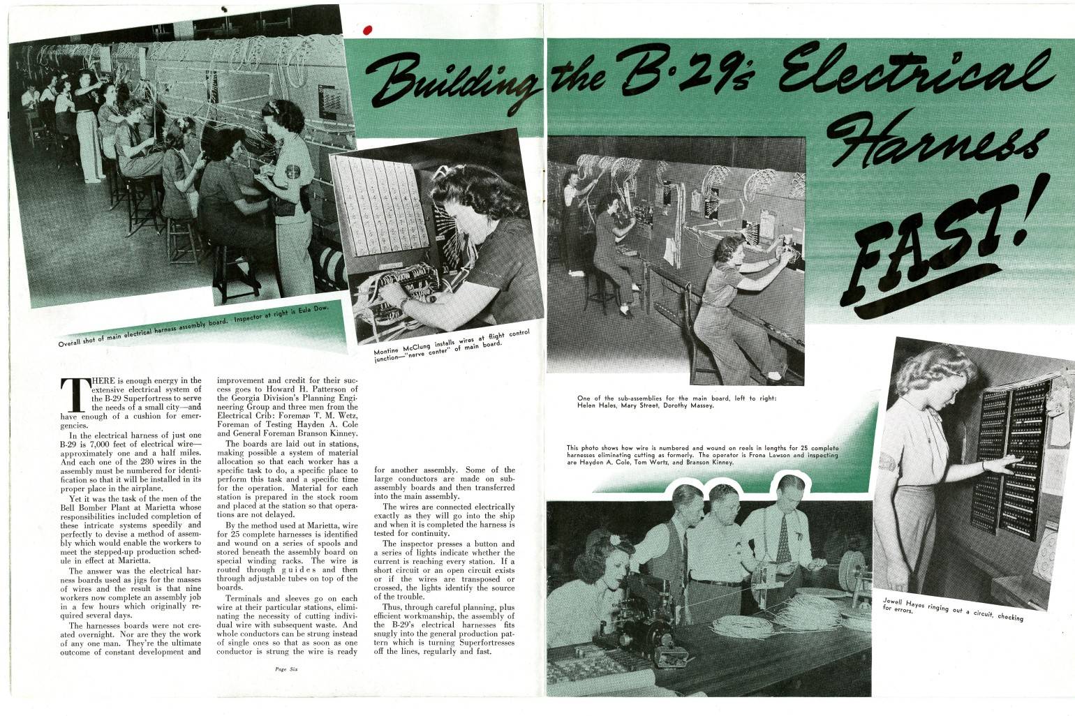 Bellringer magazine excerpt, 1944.