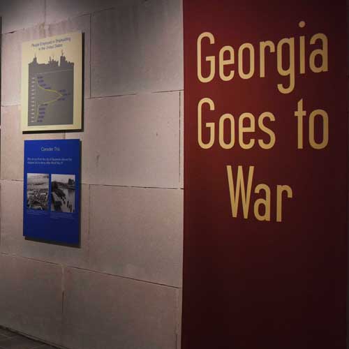 Georgia Goes to War Exhibit