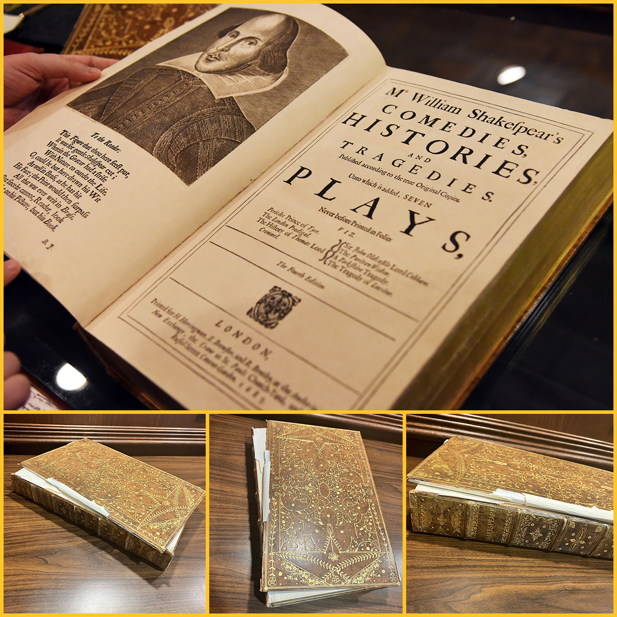 The Bentley Rare Book Museum's Fourth Folio of Shakespeare, 1685