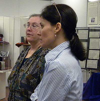 Rita Impey-Imes (left) and Catherine Lewis (right)