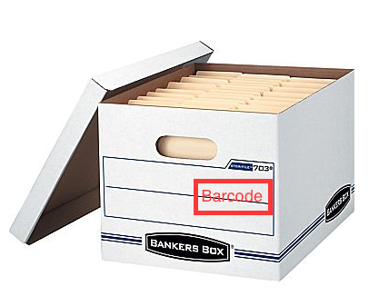White Bankers Box