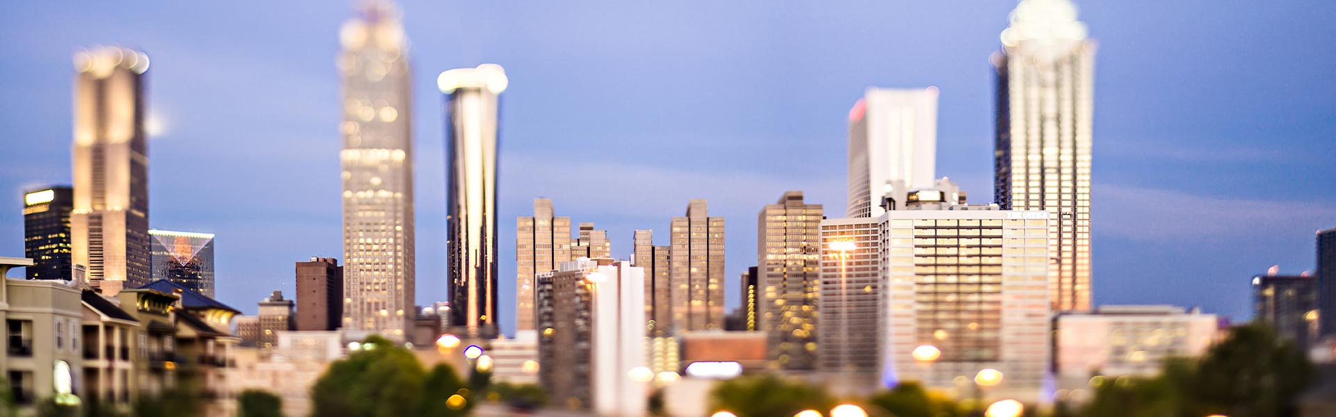 Atlanta Georgia City Skyline
