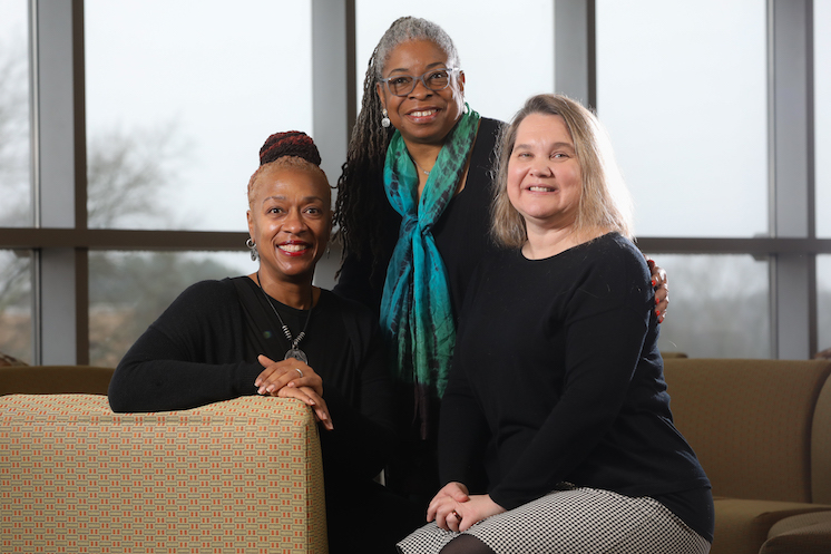 Evelina Sterling, Carol Collard, Vanessa Robinson Dooley