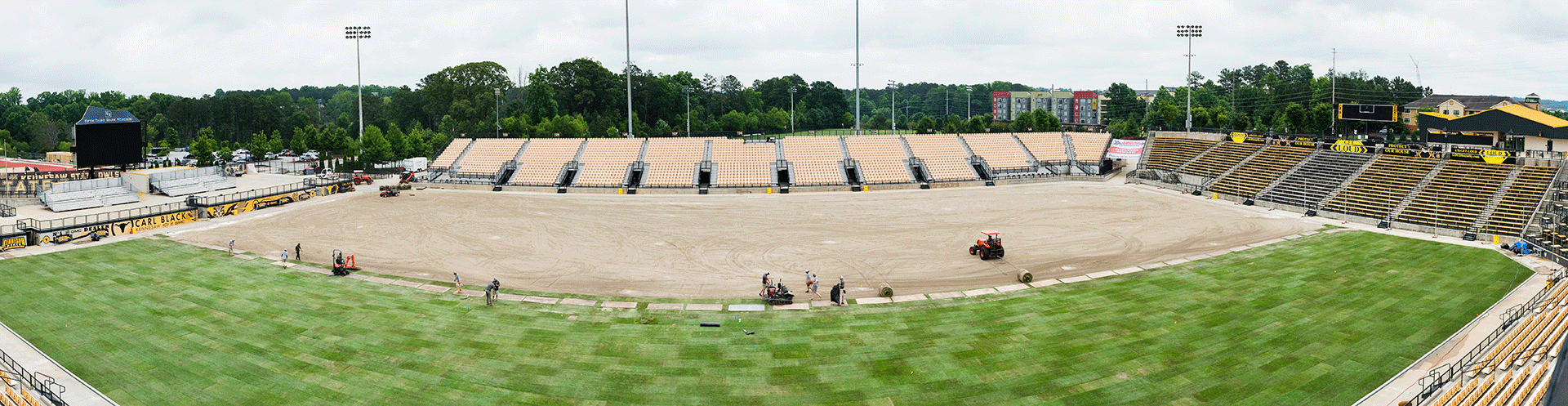 Fifth Third Bank Stadium turf