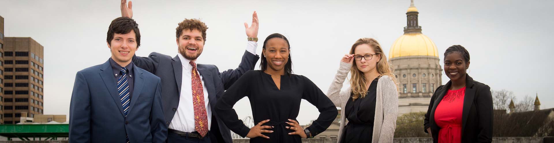 KSU Interns at Capitol