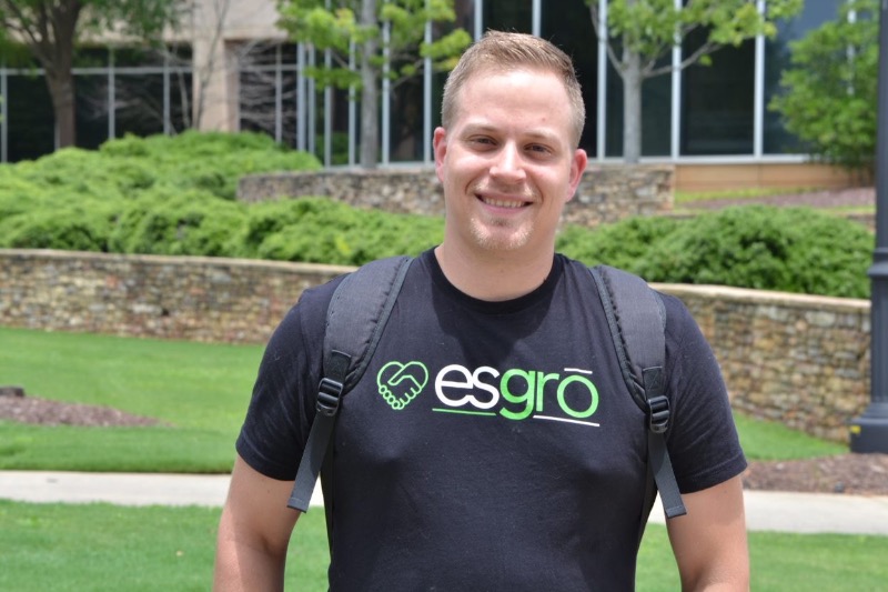 Caleb Gilbert, founder of Esgro