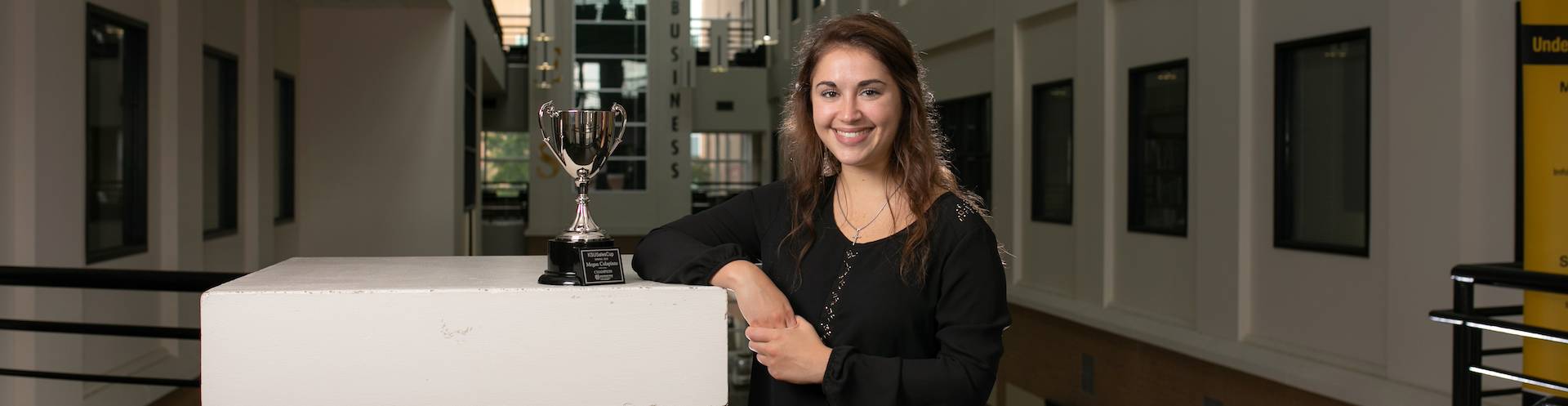 Megan Colapinto captained the KSU Sales Team, winning the KSU Sales Cup competition four consecutive times