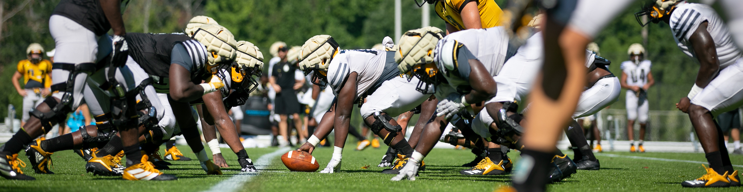 Kennesaw State University football practice at The Perch