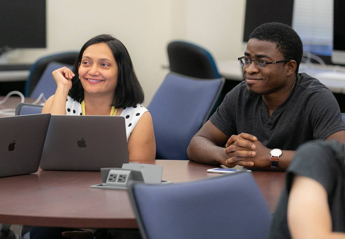 Attendees at CCSE Hackathon