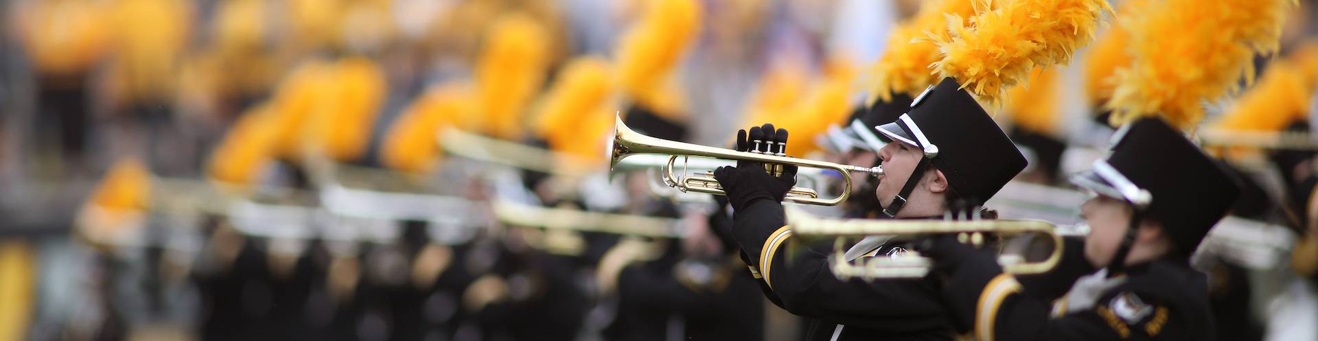 Marching Owls at Homecoming 2019