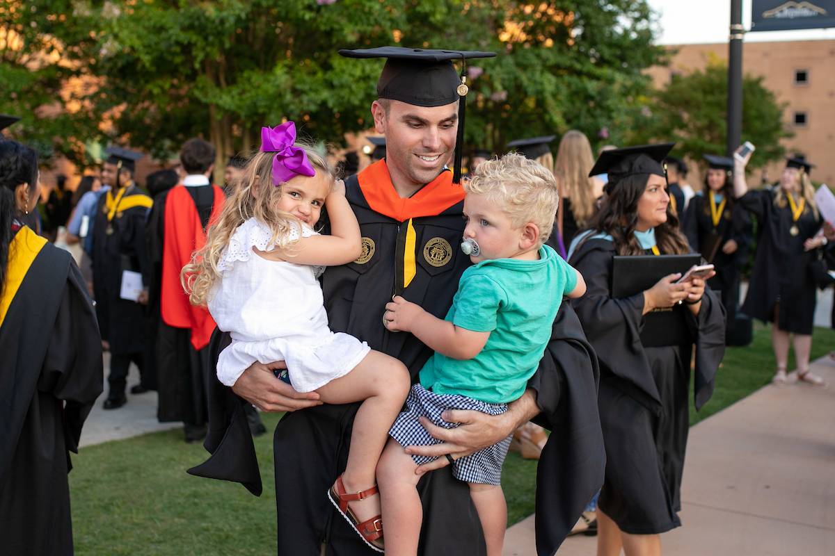 McLaughlin, a first lieutenant in the Georgia Army National Guard, earned his Master of Science in Information Technology while on a deployment to Afghanistan