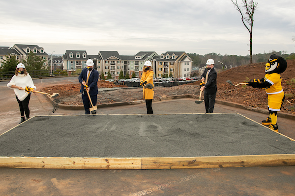 KSU residence groundbreaking