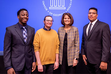 Kennesaw State students share with Board of Regents how campus services have helped them succeed 