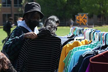 Kennesaw State OwlSwap tackling sustainability education one clothing choice at a time