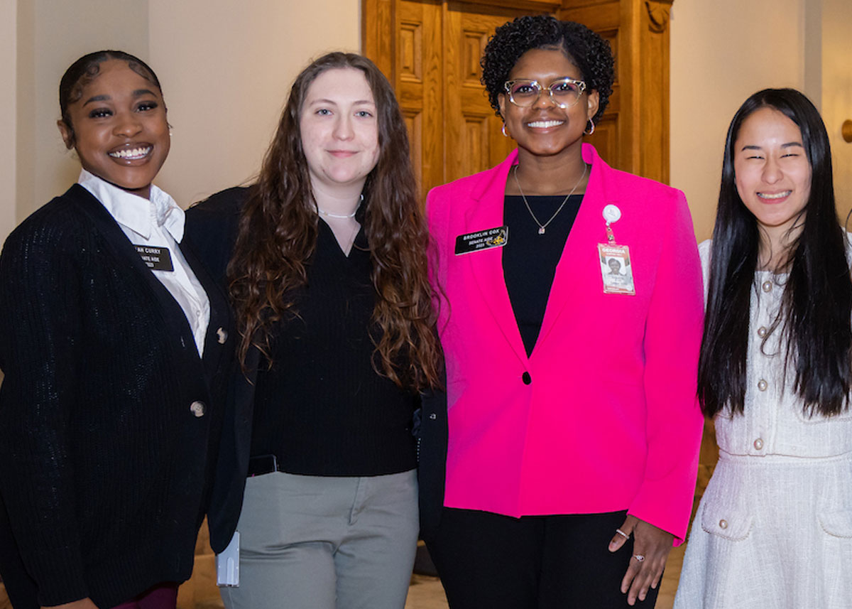 Meet the Kennesaw State legislative interns working with state lawmakers