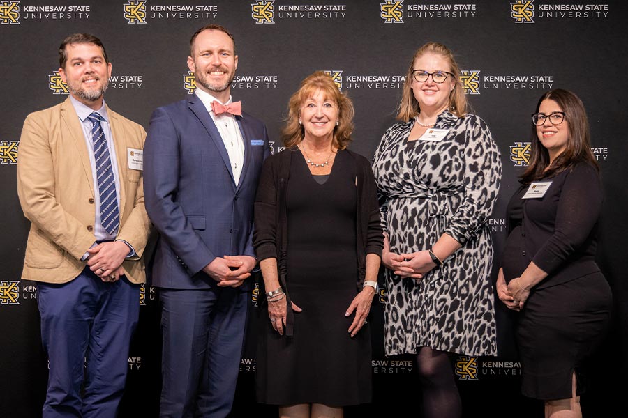 Outstanding Kennesaw State staff honored at annual awards luncheon