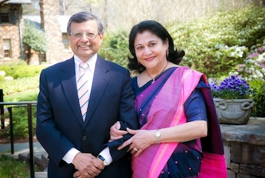 Jagdish and Madhuri Sheth