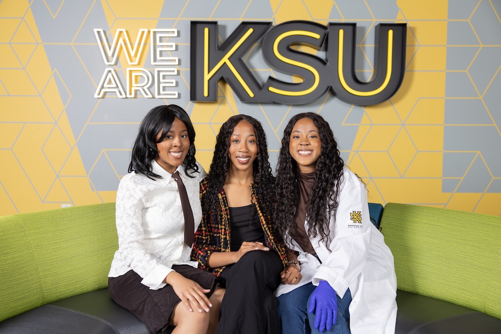 Angela, Benita, and Jessica Okafor