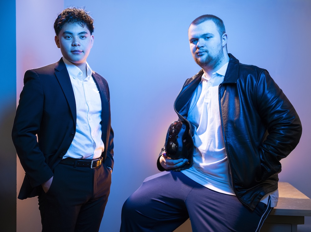 Caleb Tran and Joshua Hentz