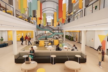 Student Center rendering