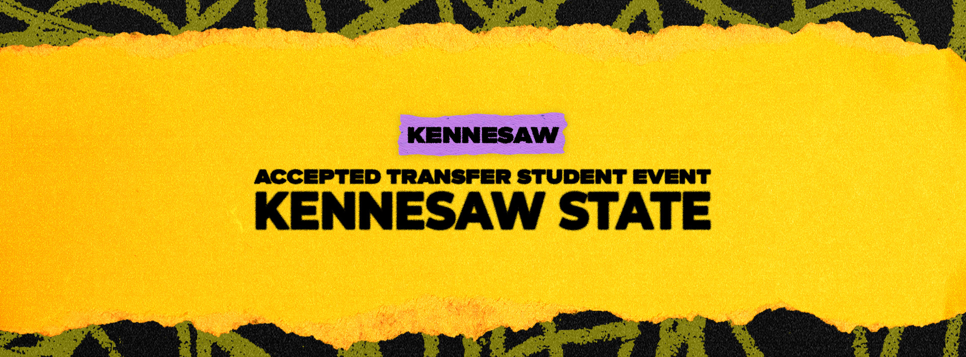kennesaw accepted transfer student event