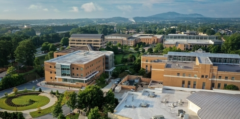 Birds eye view of Kennesaw Campus