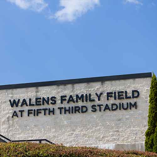 walens family field at fifth third stadium.