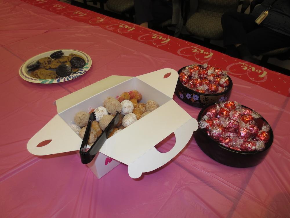 / desserts on table