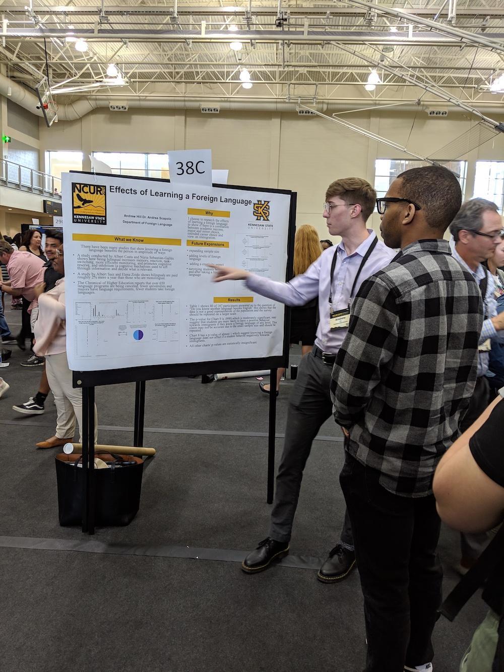  / undergrad presenting at national conference