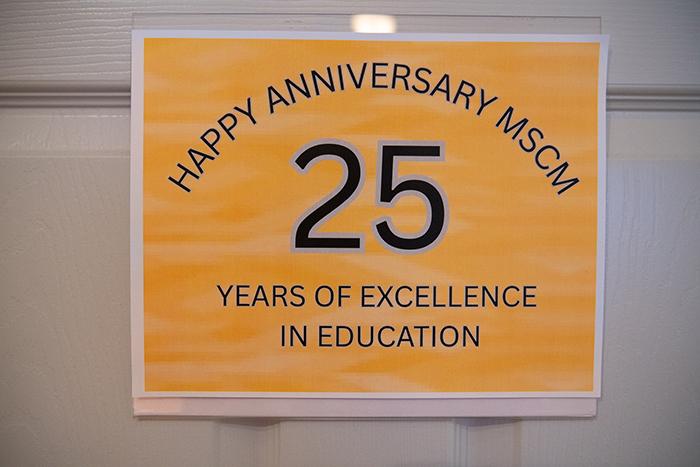 Happy Anniversary MSCM 25 Years of Excellence in Education / 