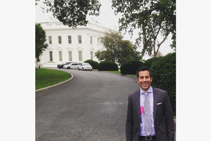  / Photo taken in 2015 outside the White House in Washington, D.C. Photo provided by Marcelo Medeiros.