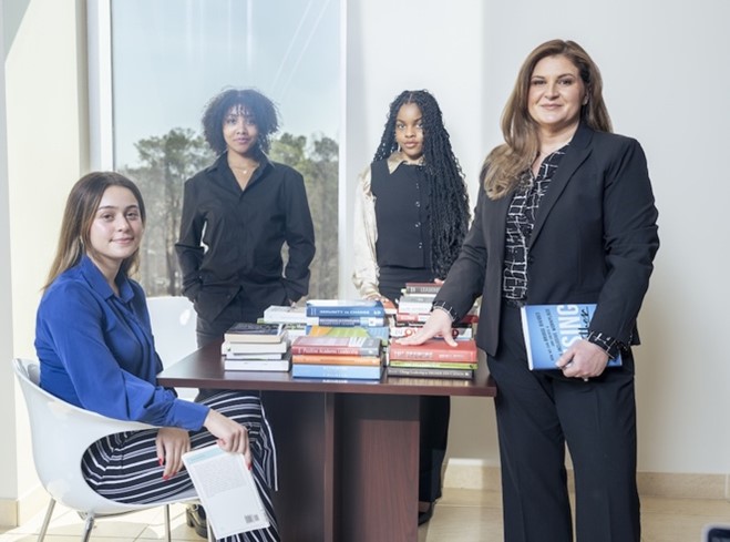 Jennifer Purcell and the Women@Work in Higher Education team