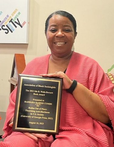 Dr. Barbara Combs, Honored at the Association of Black Sociologists
