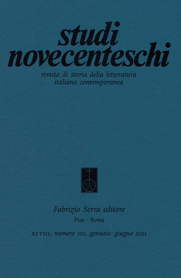 studi novecenteschi cover