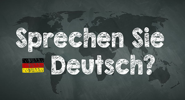 sprchen sie deutsch