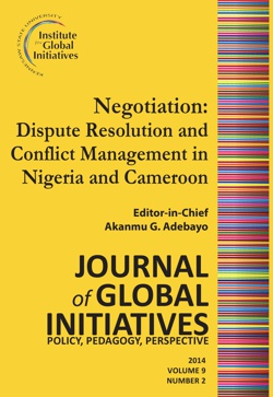 Dispute Resolution and Conflict Management in Nigeria and Cameroon