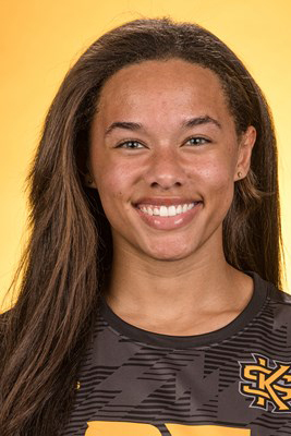 Morgan Harrison, a graduate from the School of Communication and Media with a degree in journalism and emerging media.