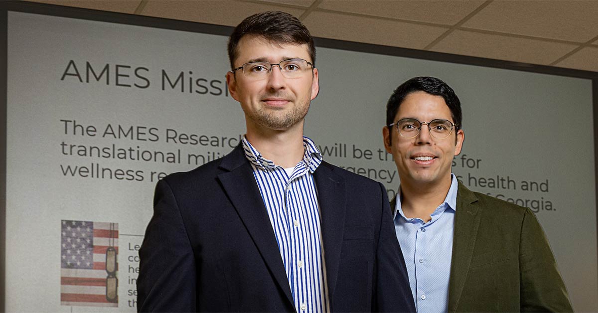 Brian Moore and Israel Sanchez-Cardona