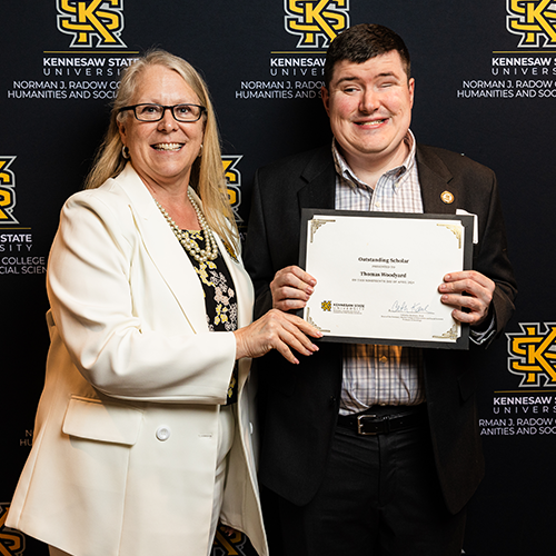 homas Woodyard for winning the 2024 Master of Science in Conflict Management