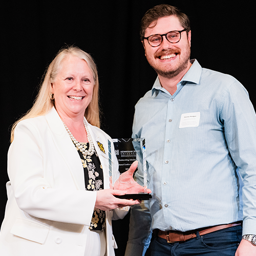 Dr. Thomas Hodges, for winning the 2024 Ph.D. in International Conflict Management (INCM) Outstanding Scholar Award. 