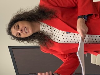 Dr. Emily Scheinfeld, assistant professor of communication in Norman J. Radow College of Humanities and Social Sciences
