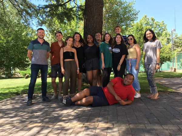 KSU students and faculty in Madrid