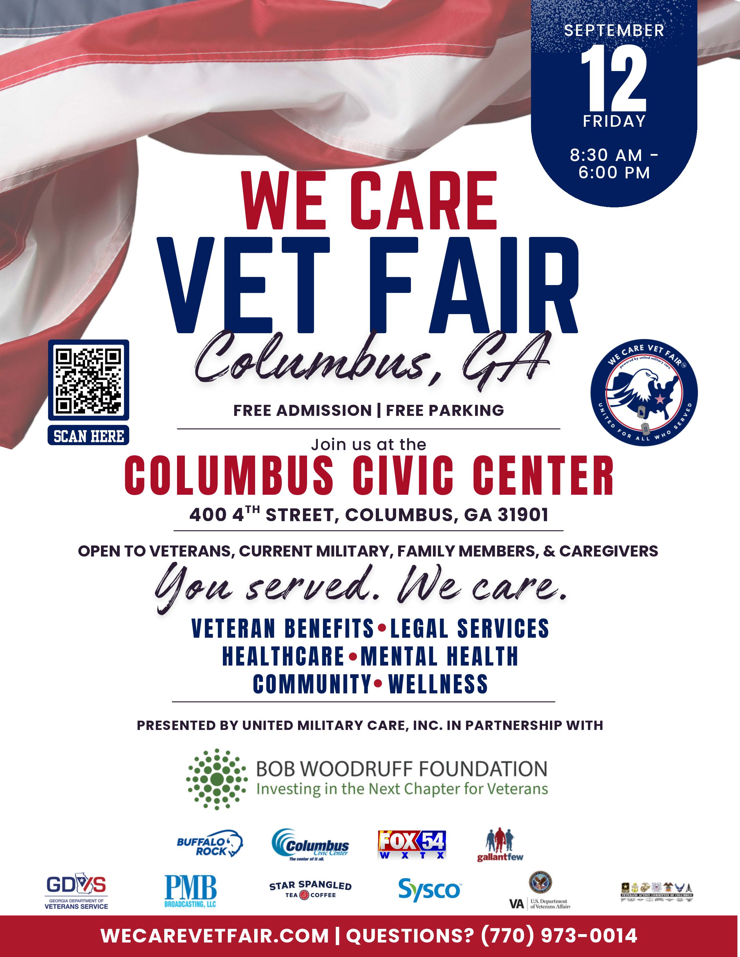 we care vet fair flyer